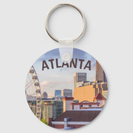 Atlanta City Uitzicht Sleutelhanger