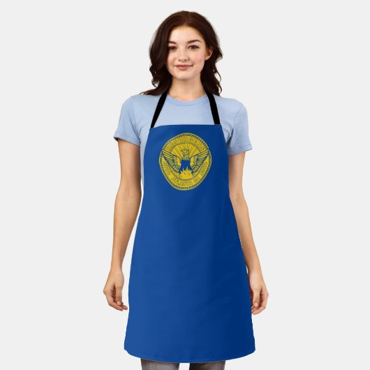Atlanta City vlag Apron Schort (Gedragen)