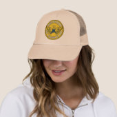 Atlanta City-zegel Trucker Pet (In situ)