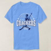 Atlanta Crackers Honkbal T-shirt (Design voorkant)