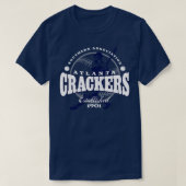 Atlanta Crackers Honkbal T-shirt (Design voorkant)