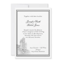 Atlanta Destination Wedding Invitation
