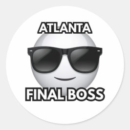 Atlanta Eindbaas Cool Emoji Sticker