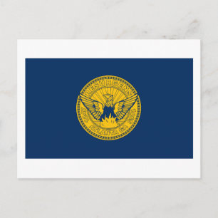 Atlanta Flag Briefkaart