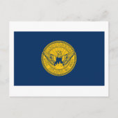 Atlanta Flag Briefkaart (Voorkant)