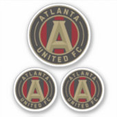 ATLANTA FOOTBALL CLUB TEAM MLS STICKER (Voorkant)