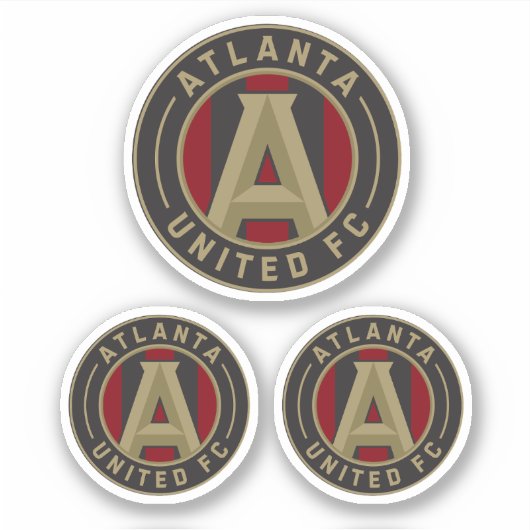 ATLANTA FOOTBALL CLUB TEAM MLS STICKER (Voorkant)