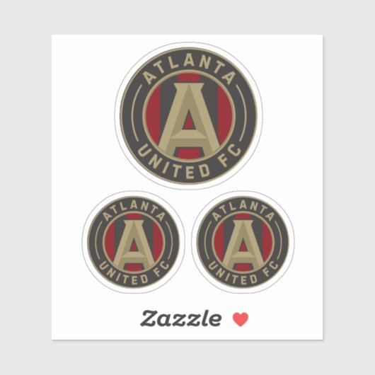 ATLANTA FOOTBALL CLUB TEAM MLS STICKER (Vel)