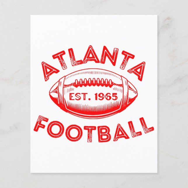 Atlanta Football  stijl (Voorkant)