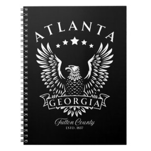Atlanta Fulton County Georgia Antieke Adelaar Notitieboek
