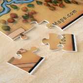 Atlanta Fun Map Legpuzzel (Zijkant)