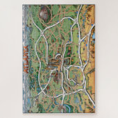 Atlanta Fun Map Legpuzzel (Verticaal)