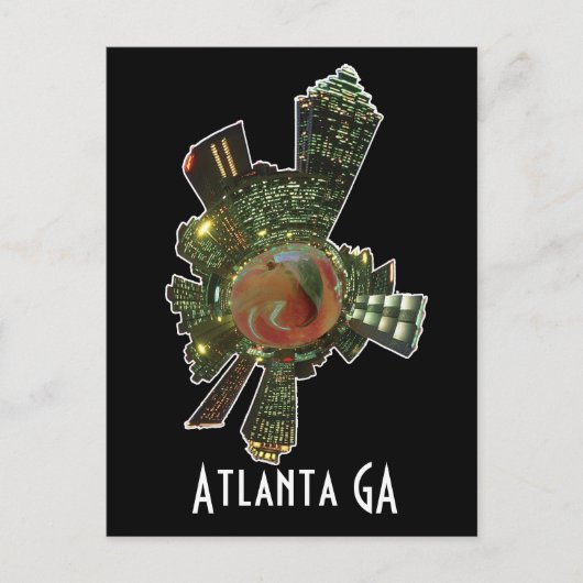 ATLANTA GA BRIEFKAART (Voorkant)