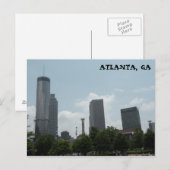 Atlanta, GA-Briefkaart Briefkaart (Voorkant / Achterkant)