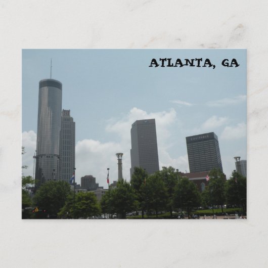 Atlanta, GA-Briefkaart Briefkaart (Voorkant)
