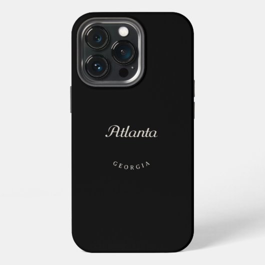 Atlanta GA iPhone Hoesje (Achterkant)