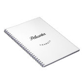 Atlanta GA Notitieboek (Rechterzijde)