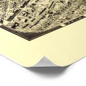 Atlanta, GA Panorama Map - 1919 Poster (Hoek)