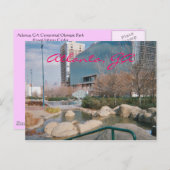 Atlanta, GA Post card Briefkaart (Voorkant / Achterkant)