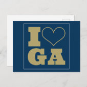 Atlanta (GA) Uitnodiging voor achterklep (Voorkant / Achterkant)