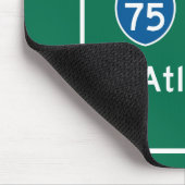 Atlanta, GA wegbord Muismat (Hoek)