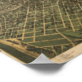 Atlanta Georgia 1892 Panorama Map Poster (Hoek)