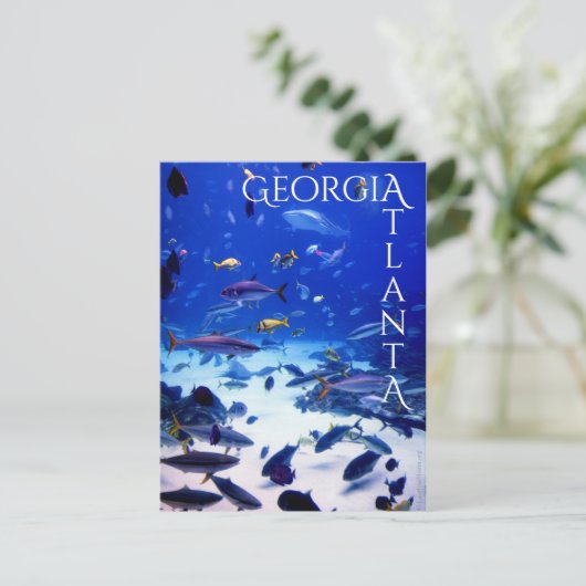 Atlanta Georgia Amazing Sights Briefkaart (Staand voorkant)