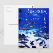 Atlanta Georgia Amazing Sights Briefkaart (Voorkant / Achterkant)