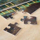 Atlanta, Georgia Beauful Sunset City Uitzicht Legpuzzel (Zijkant)