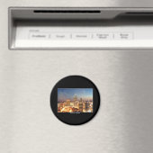 Atlanta, Georgia bij nacht - Beauful Skyline Magneet (Insitu (Vaatwasser))