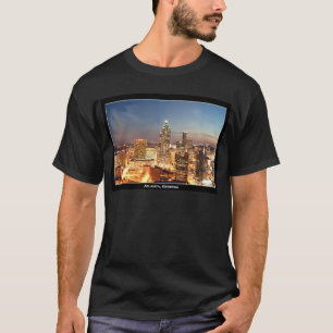 Atlanta, Georgia bij nacht - Beauful Skyline T-shirt