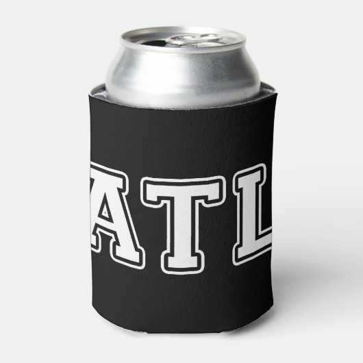 Atlanta Georgia Blikjeskoeler (Blikje Voorkant)