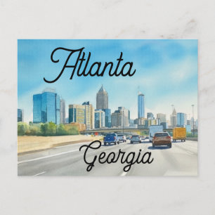 Atlanta Georgia Briefkaart