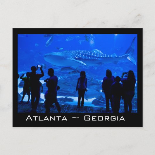 Atlanta Georgia Briefkaart (Voorkant)