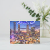 Atlanta, Georgia Briefkaart (Staand voorkant)