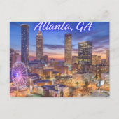 Atlanta, Georgia Briefkaart (Voorkant)