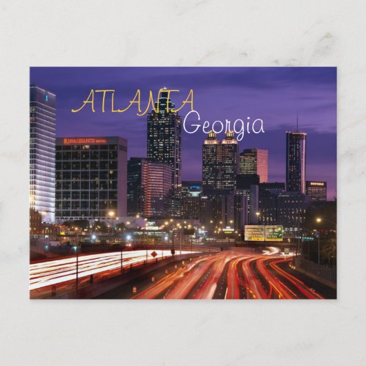 Atlanta, Georgia Briefkaart (Voorkant)