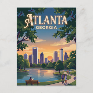 Atlanta Georgia Briefkaart