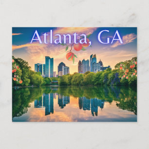 Atlanta, Georgia Briefkaart