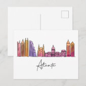 Atlanta GEORGIA Briefkaart