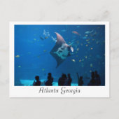 Atlanta Georgia Briefkaart (Voorkant)