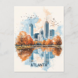 Atlanta Georgia Briefkaart