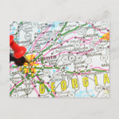 Atlanta, Georgia Briefkaart (Voorkant)