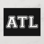 Atlanta Georgia Briefkaart (Voorkant)