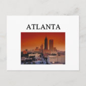 ATLANTA georgia Briefkaart (Voorkant)
