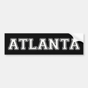 Atlanta Georgia Bumpersticker
