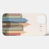 Atlanta, Georgia | City Skyline Case-Mate iPhone Case (Achterkant (horizontaal))
