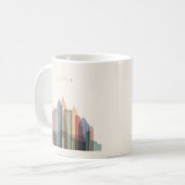 Atlanta, Georgia | City Skyline Koffiemok (Voorkant links)