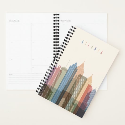 Atlanta, Georgia | City Skyline Planner (Display)