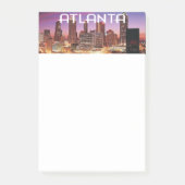 Atlanta, Georgia City skyline 's nachts Post-it® Notes (Voorkant)